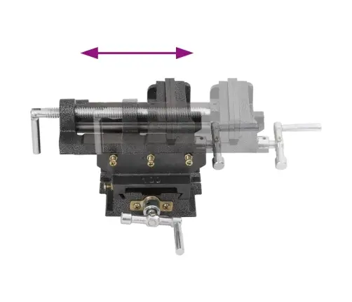 Ar Roku Darbināmas Krustveida Skrūvspīles, 78 Mm Vidaxl