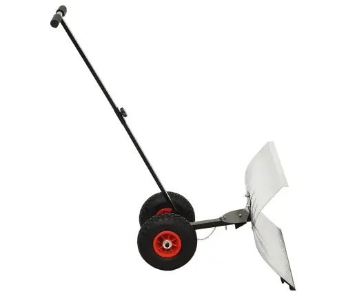 Rankinis Sniego Kastuvas Su Ratukais