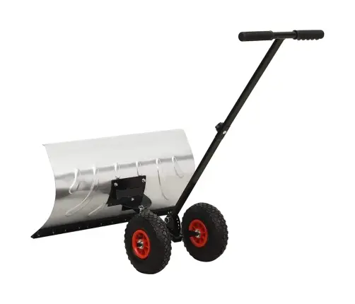 Rankinis Sniego Kastuvas Su Ratukais