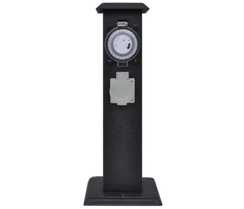 Stovas Su Kištukiniais Lizdais Sodui Su Laikmačiu, Juodas