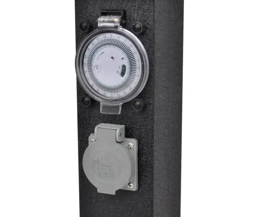 Stovas Su Kištukiniais Lizdais Sodui Su Laikmačiu, Juodas