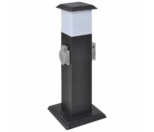 Pistikupesade Torn Lambiga, Must