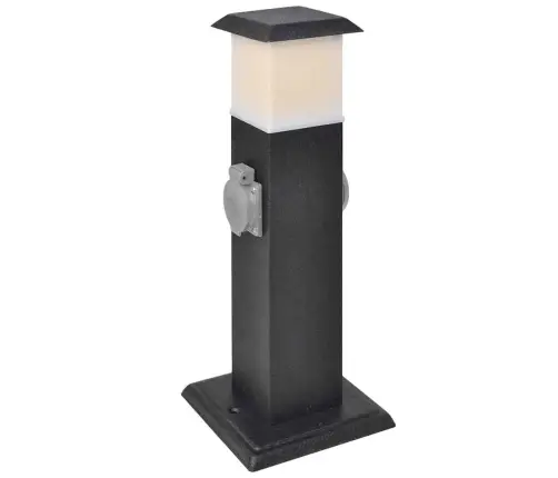 Pistikupesade Torn Lambiga, Must