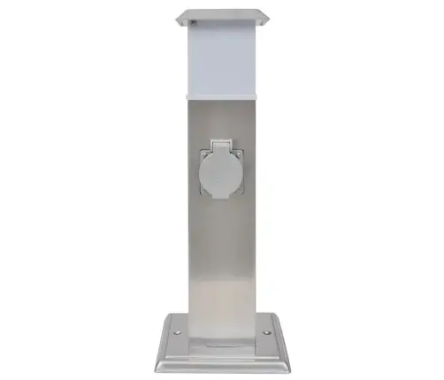 Dārza Strāvas Sadalītājs Ar Lampu, Nerūsējošais Tērauds