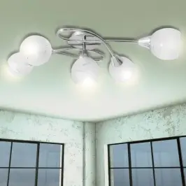 Klaasist Varjudega Laelamp Viiele E14 Pirnile