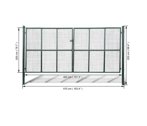 Võrgust Aiavärav 400 X 200 Cm
