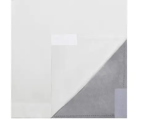 Naktinės Užuolaidos, 2Vnt., Dvisluoksnės, 140X245cm Baltos