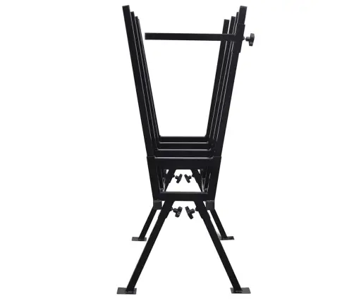 Must Pulbervärvitud Saagimispukk Puidutöödeks