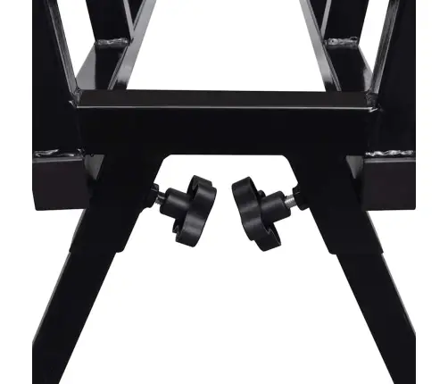 Must Pulbervärvitud Saagimispukk Puidutöödeks