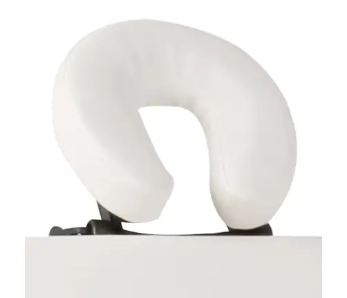 Masāžas Galds, Saliekams, 2 Daļas, Koka Rāmis, Krēmbalts Vidaxl