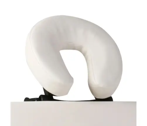 Kreemvalge Kokkupandav Massaažilaud Alumiiniumraamiga 3-Tsooniline