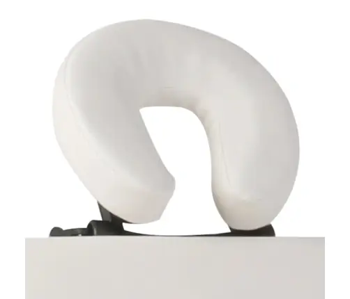 Kreemjasvalge Kokkupandav Massaažilaud 4 Tsooni, Alumiiniumraamiga