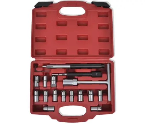 Dīzeļa Dzinēju Sprauslu Tīrīšanas Komplekts 17 Gab.