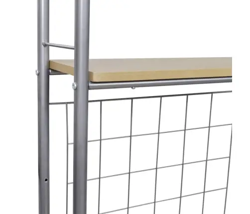 Sulankstomas Baro Baldų Pusryčiams Komplektas Su 2 Kėdėmis