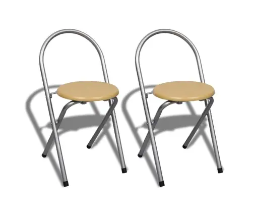 Sulankstomas Baro Baldų Pusryčiams Komplektas Su 2 Kėdėmis