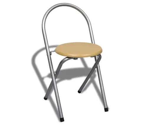 Sulankstomas Baro Baldų Pusryčiams Komplektas Su 2 Kėdėmis