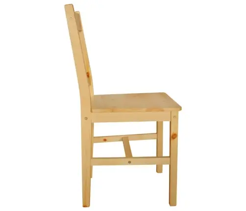 Virtuves Krēsli, 4 Gab., Priedes Koks Vidaxl