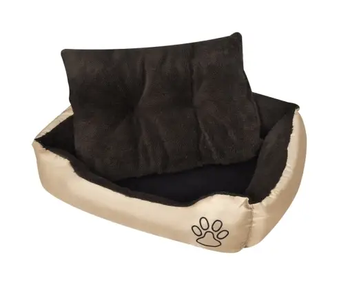 Šiltas Guolis Šunims Su Minkšta Pagalvėle M
