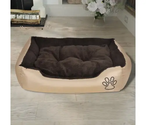 Šiltas Guolis Šunims Su Minkšta Pagalvėle M