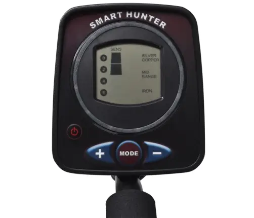 Metallidetektor 21 cm Otsimissügavus Kuni 300 cm Lcd Kuva