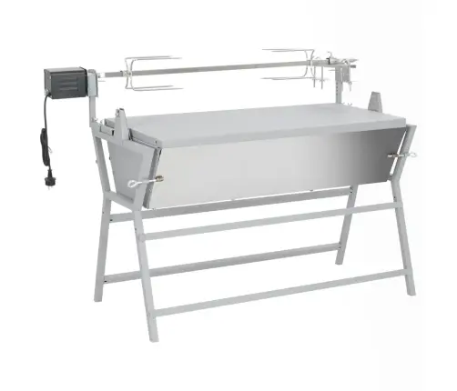 Rauast Ja Roostevabast Terasest Grill Küpsetusvardaga