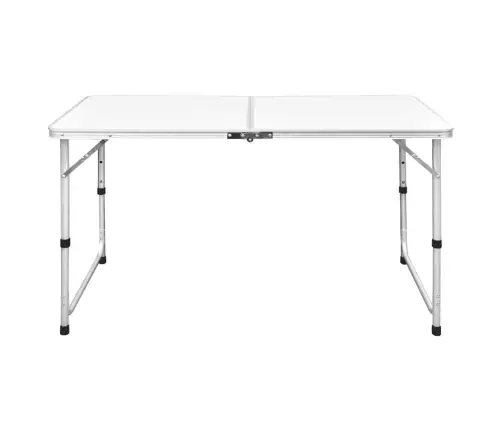Sulankstomas Stovyklavimo Stalas, 120X60cm Aliuminis