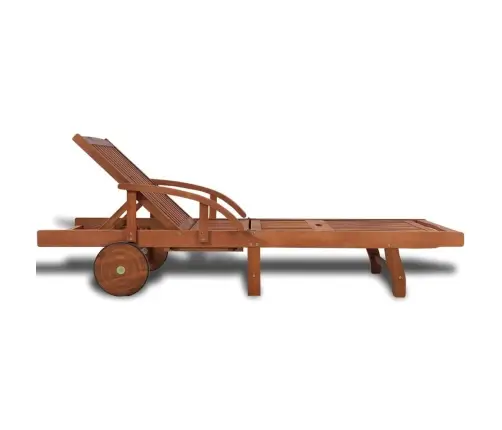 Sauļošanās Zvilnis, Akācijas Masīvkoks Vidaxl