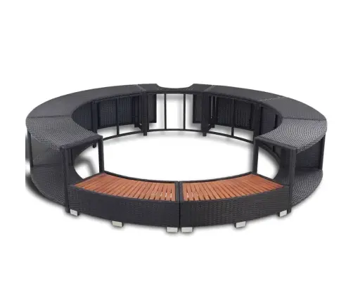 Kümblusbasseini Ümbrus, Must, Polürotang