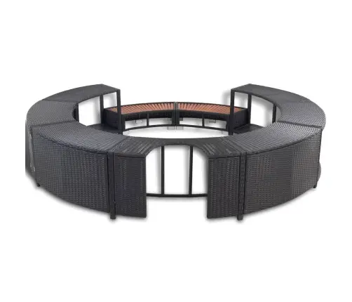 Kümblusbasseini Ümbrus, Must, Polürotang