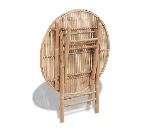 5-Daļīgs Dārza Mēbeļu Komplekts, Saliekams, Bambuss Vidaxl