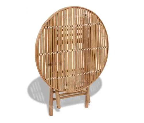 5-Daļīgs Dārza Mēbeļu Komplekts, Saliekams, Bambuss Vidaxl