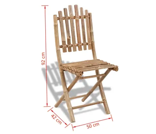 Kokkupandavad Aiatoolid 2 Tk, Bambus