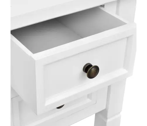 Rakstāmgalds Ar 5 Atvilktnēm, Balts