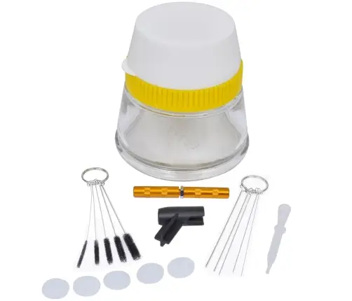 Kolm Ühes Värvipüstolite Puhastuskomplekt