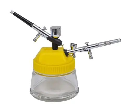 Kolm Ühes Värvipüstolite Puhastuskomplekt