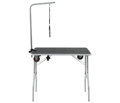 Mājdzīvnieku Galds Grūmingam/Kopšanai Ar Ritentiņiem