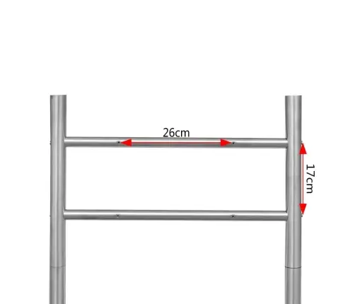 Nerūsējošā Tēraud Statīvs Pastkastītei 120 X 50 Cm (Aug X Pl)