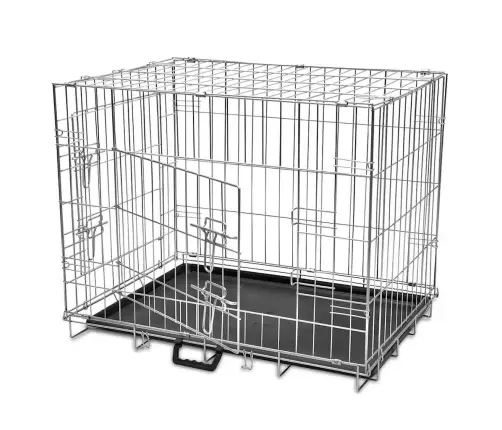 Sulankstomas Metalinis Šunų Narvas, M