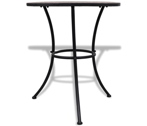 Bistro Staliukas, Terakotos Sp., 60cm Mozaikos Raštas
