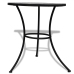 Bistro Galds, 60 Cm, Melna Un Balta Mozaīka Vidaxl