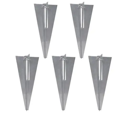 Stiepļu Žogs Ar Stabiem, Mietiņiem, Cinkots Tērauds, 15X1,5 M Vidaxl