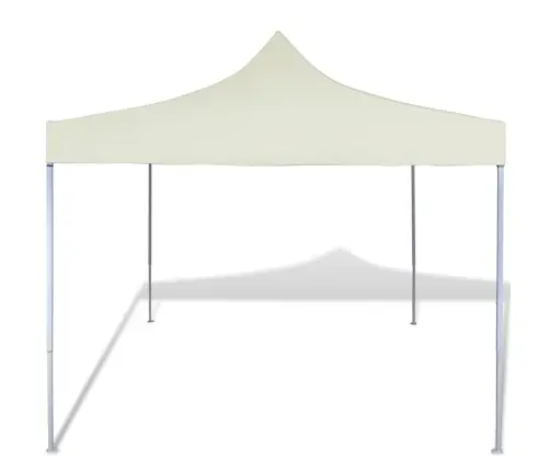 Saliekama Telts, Krēmkrāsā, 3X3 M Vidaxl