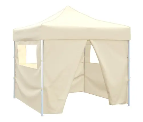 Sulankstomas Paviljonas, Kremo Sp., 3 X 3 M, 4 Sienelės