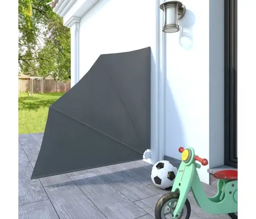 Sulankstoma Šoninė Balkono Markizė, Pilka, 140X140Cm