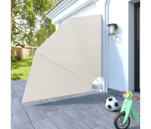 Saliekama Balkona Sānu Markīze, Krēmkrāsā, 210X210 Cm Vidaxl