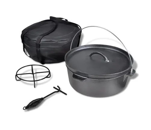 Ketaus Puodas Dutch Oven 11,3 L, Su Priedais