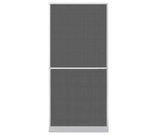 Kukaiņu Siets Durvīm, Ar Eņģēm, 100X215 Cm, Balts Vidaxl