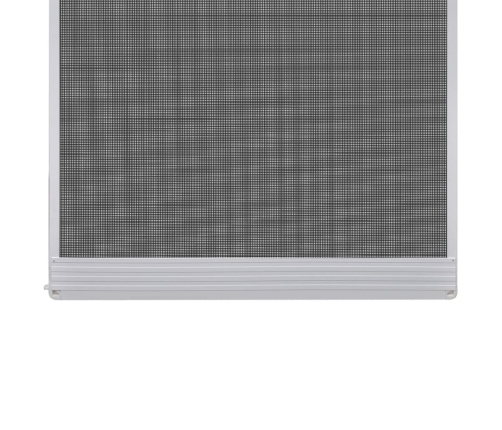 Kukaiņu Siets Durvīm, Ar Eņģēm, 100X215 Cm, Balts Vidaxl