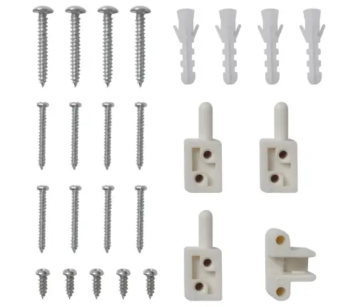 Kukaiņu Siets Durvīm, Ar Eņģēm, 100X215 Cm, Balts Vidaxl