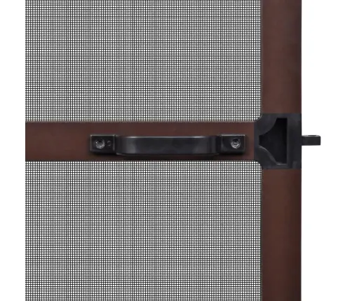 Pruun Hingedega Putukavõrk Ustele, 100 X 215 Cm